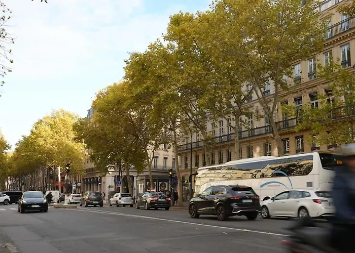 דירה Elegant Vintage With Balcony Opera Madeleine *